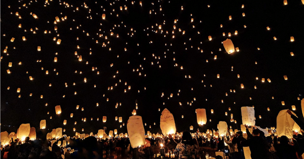 Guía sobre farolillos voladores